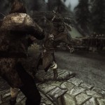 Avingard in Battle Against an Orc