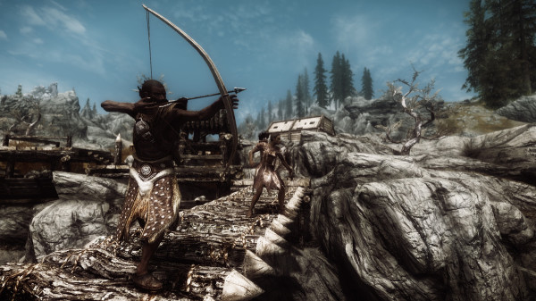 Bandit Archers Attacking at Robber's Gorge